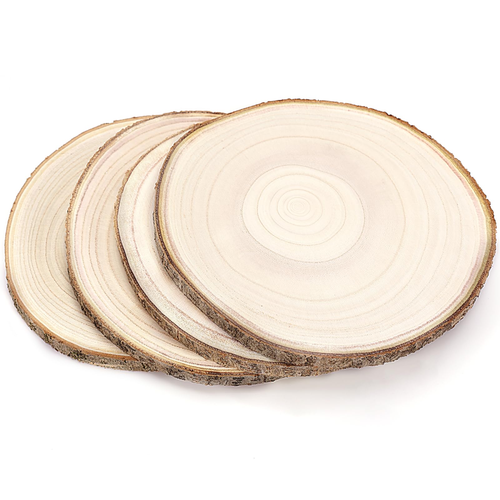  Caydo 10 Pieces 8-9 Inch Wood Slices for Centerpieces with Wood  Table Number Holders and Card for Wedding Table Centerpiece Decoration,  Parties, Housewarming and Family Gatherings