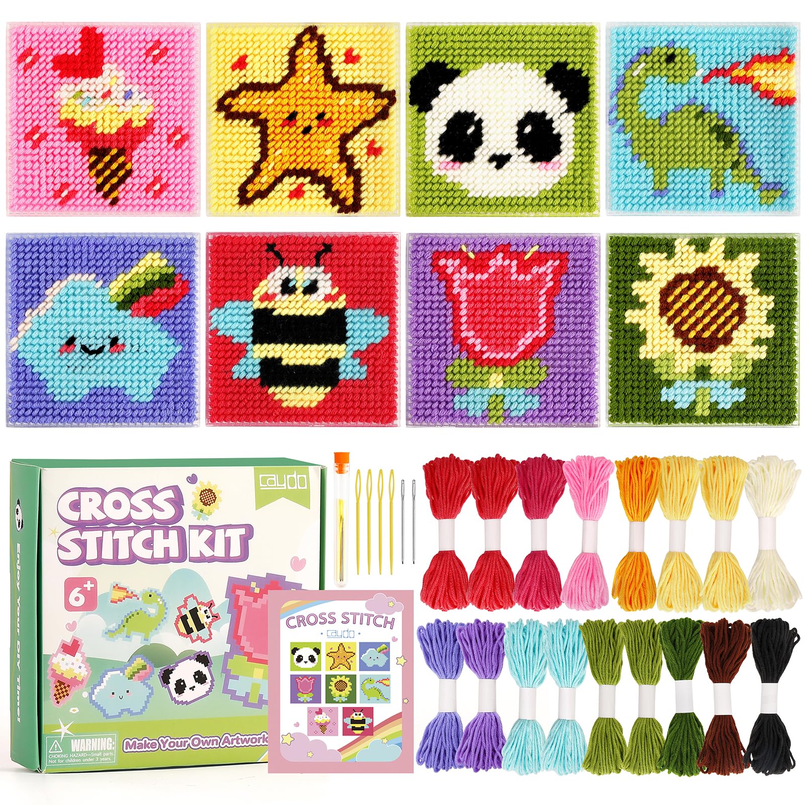  Caydo 3000 Pcs Kids Art and Crafts Supplies, Toddler